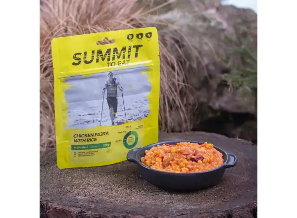 Summit To Eat dehydriertes Essen Hähnchen Fajita mit Reis 213 g