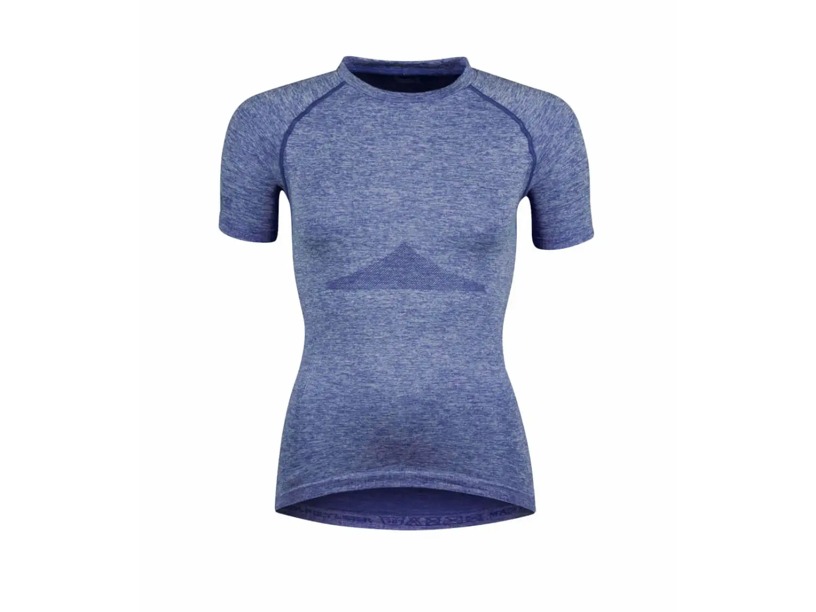 Force F Soft Lady Funktions-T-Shirt mit kurzen Ärmeln in Blau.