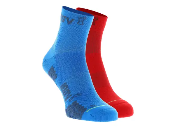 Inov-8 Trailfly mid-socks blau/rot