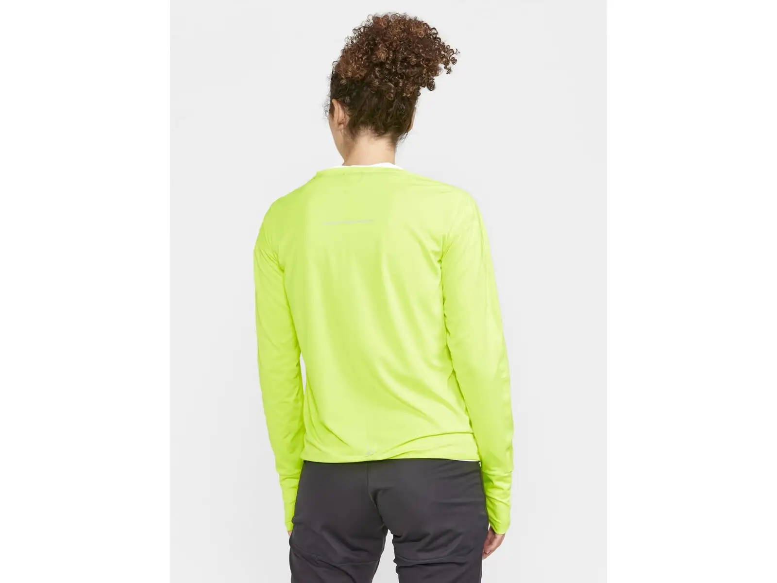 Craft Pro Hypervent Wind Damen-Laufshirt Langarm gelb