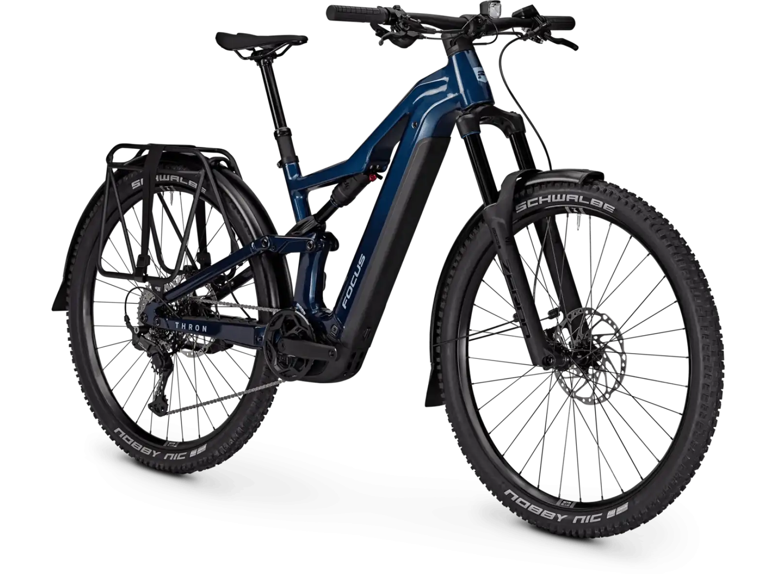 Focus THRON 7 EQP 720Wh vollgefedertes E-Bike Azurblue / Sydneyblue