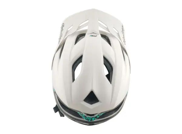 Troy Lee Designs Flowline SE MIPS Helm Stacks Pumice/Real Teal