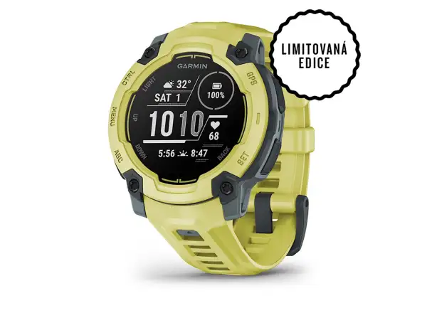 Garmin Instinct E 45 mm Smartwatch Electric Lime/Electric Lime Armband