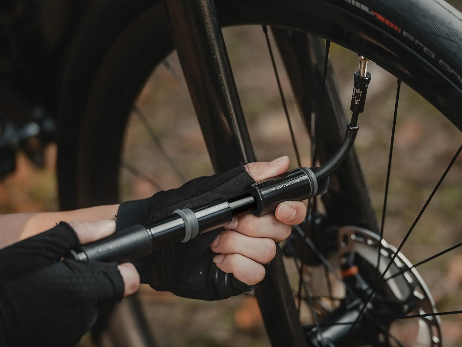 Topeak Race Rocket Mini Pumpe Schwarz