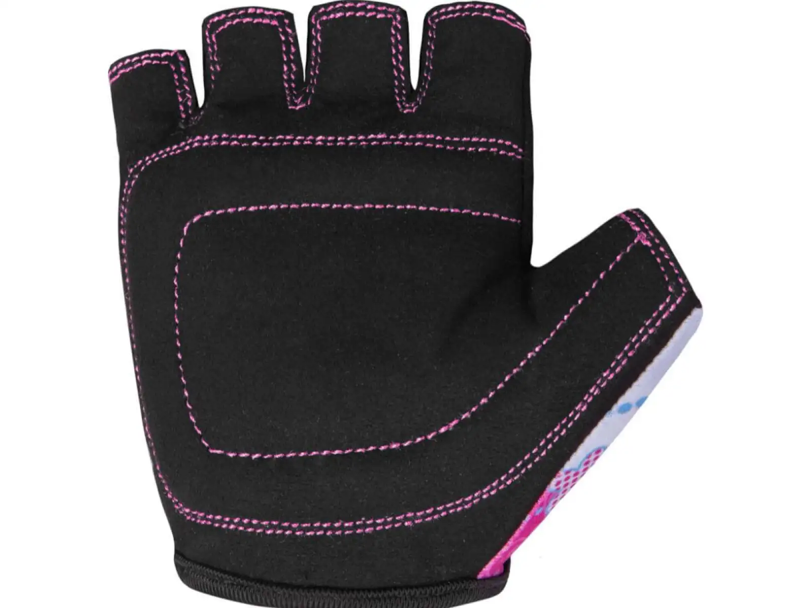 Etape Rex Kinder-Fahrradhandschuhe kurz weiß/rosa