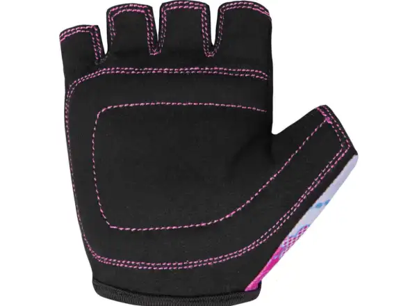Etape Rex Kinder-Fahrradhandschuhe kurz weiß/rosa
