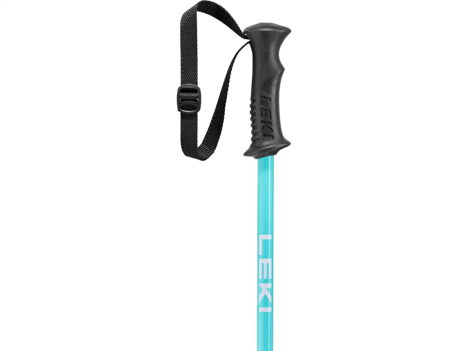 Leki Rider Kinder-Skistöcke für die Abfahrt darkblue-light turquoise-white