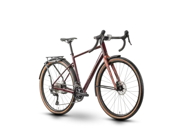 Raymon Territ Pro Street Gravelbike MaroonBrown/Brick