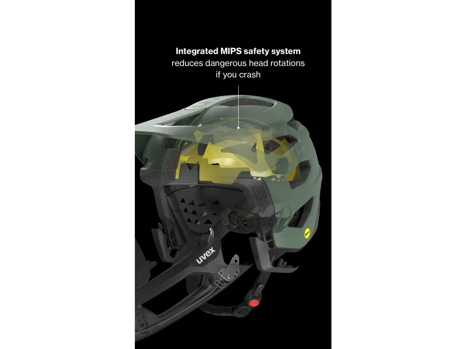Uvex Revolt MIPS Helm All Black Matt