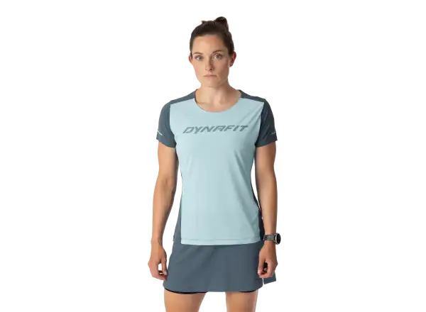 Dynafit Alpine 2 Damen Laufshirt Kurzarm Cloud Blue