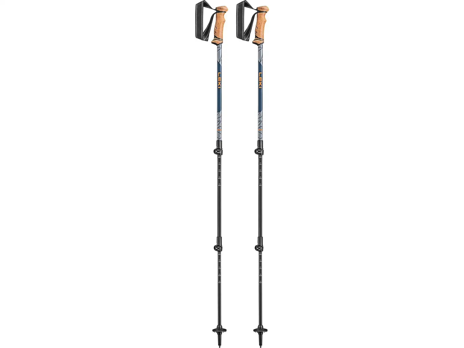 Legacy Lite Trekkingstöcke Orange/Denimblue/Light anthracite