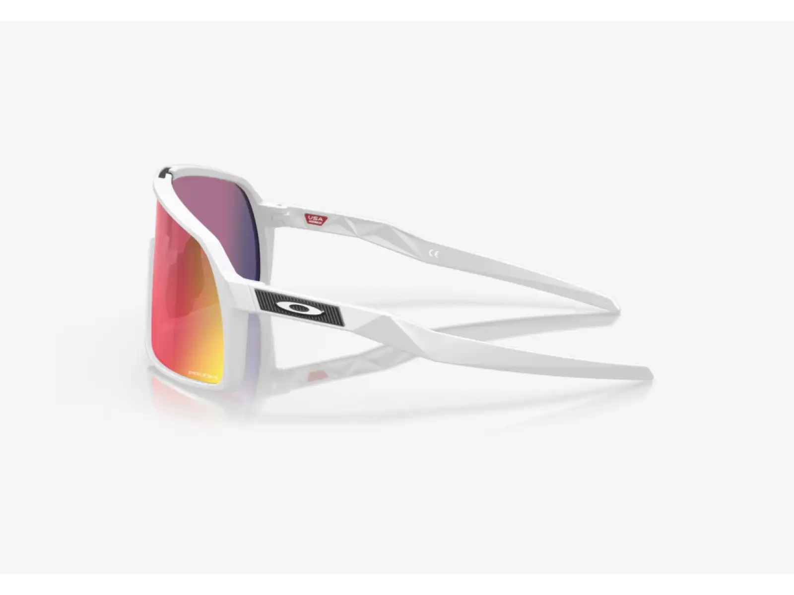 Oakley Sutro S Brille - Matte White/Prizm Road