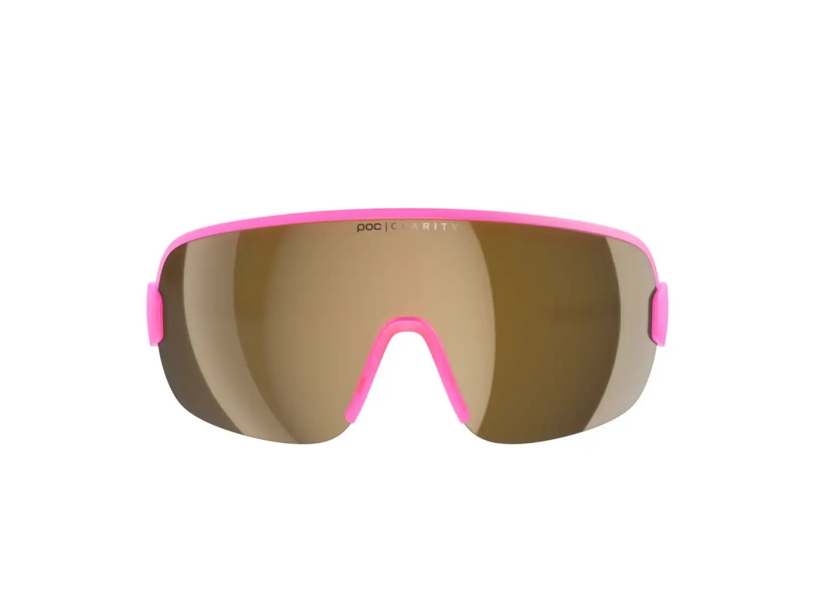 POC Aim Fluorescent Sonnenbrille Pink/Uranium Black Translucent