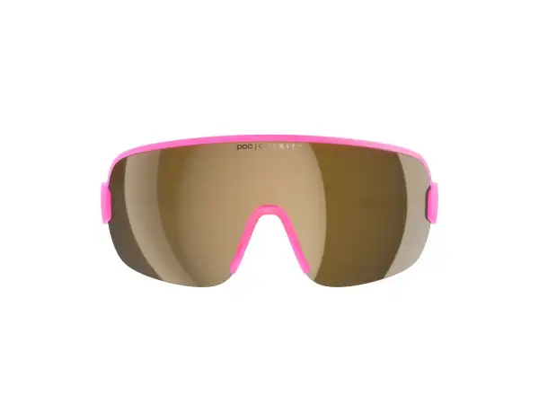 POC Aim Fluorescent Sonnenbrille Pink/Uranium Black Translucent