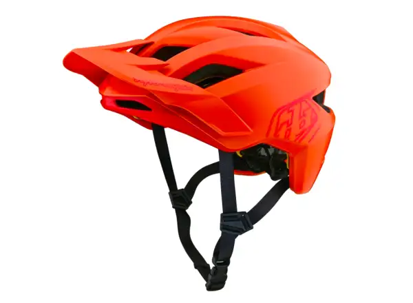 Troy Lee Designs Flowline Mips Kinderhelm Point Mandarin.