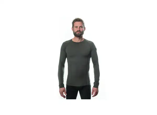 Sensor Merino Air Shirt Herren Langarm Grün