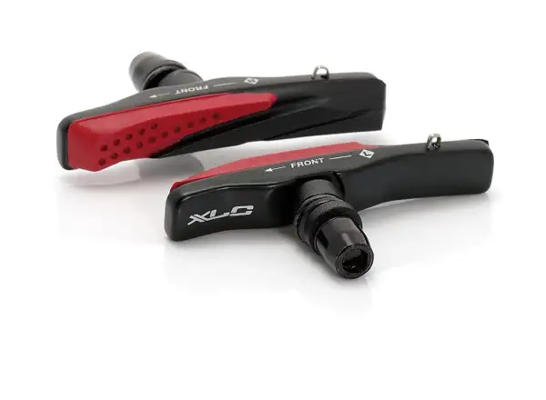 XLC BS-V03 Bremsbacken rot/schwarz 4 Stück