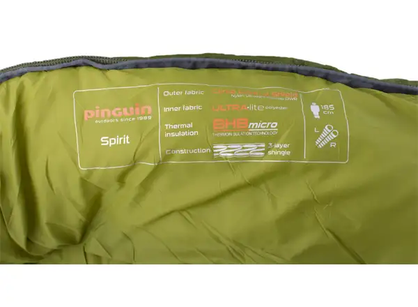 Pinguin Spirit CCS Schlafsack 185 cm blau