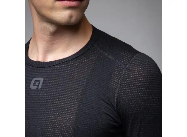 Alé Intimo Merino Herren Unterhemd Langarm Black