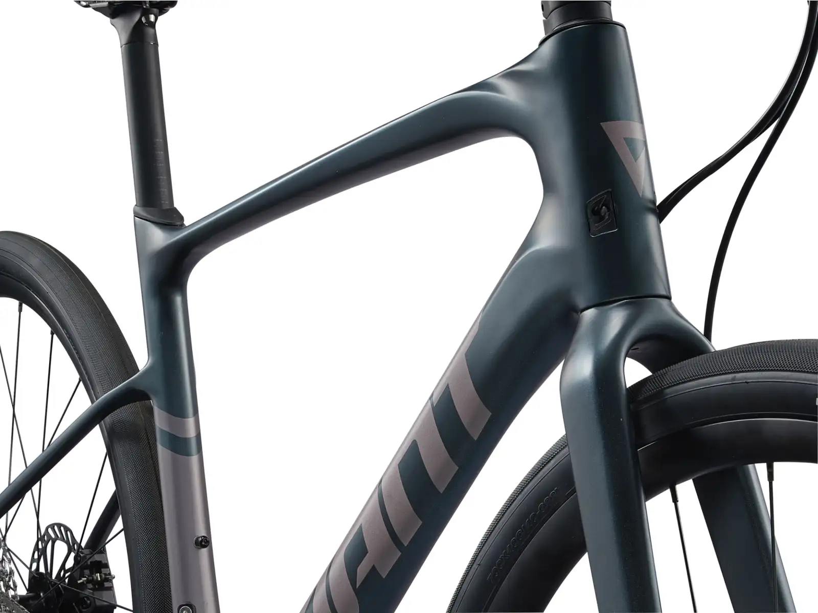 Giant FastRoad AR Advanced 1 Rennrad Asphalt Green