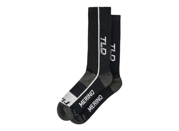 Troy Lee Designs Chill Merino Wool Mono Socken Black MUSTER
