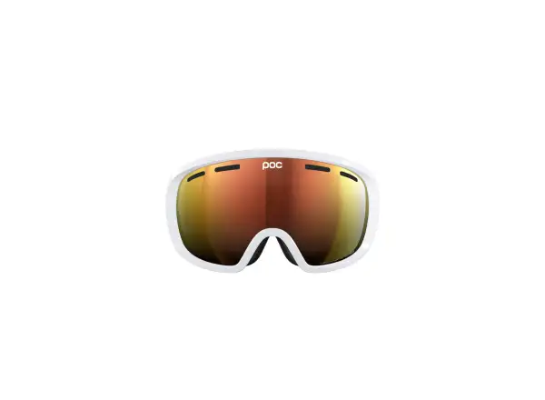 POC Fovea Skibrille Hydrogen White/Partly Sunny Orange