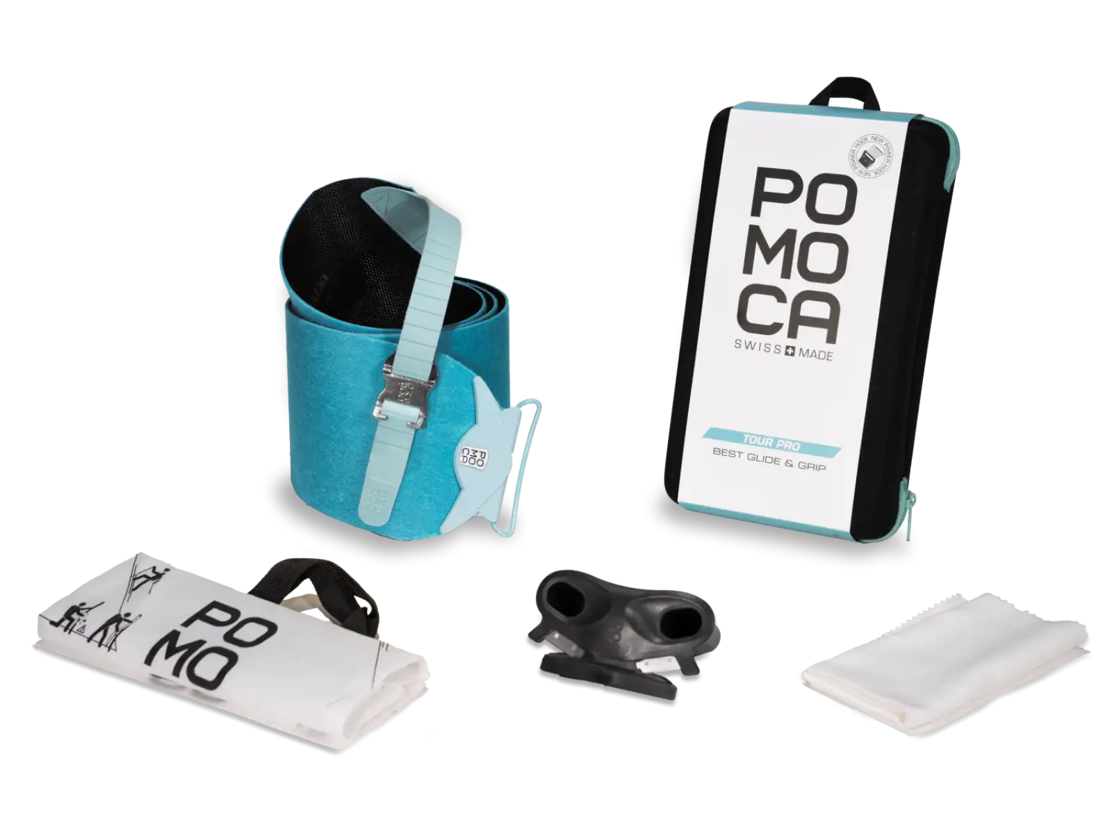Pomoca Tour Pro Ready2climb komplettes Steigfellsatz 130mm