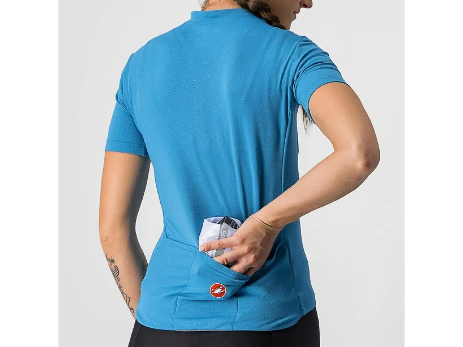 Castelli Squadra Stretch Damenjacke silver gray/dark gray