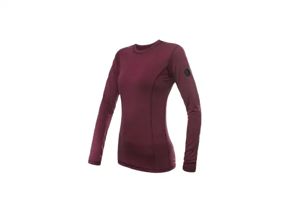 Sensor Merino Air Shirt Damen Langarm Rot