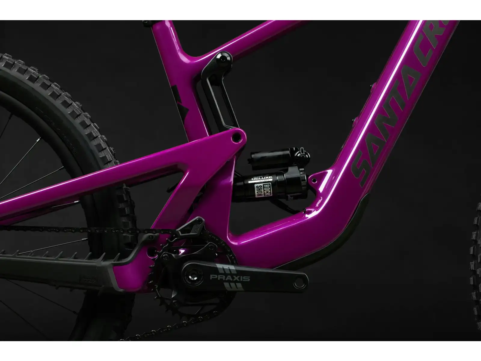 Santa Cruz Heckler SL 1 C R Vollgefedertes E-Bike Gloss Magenta