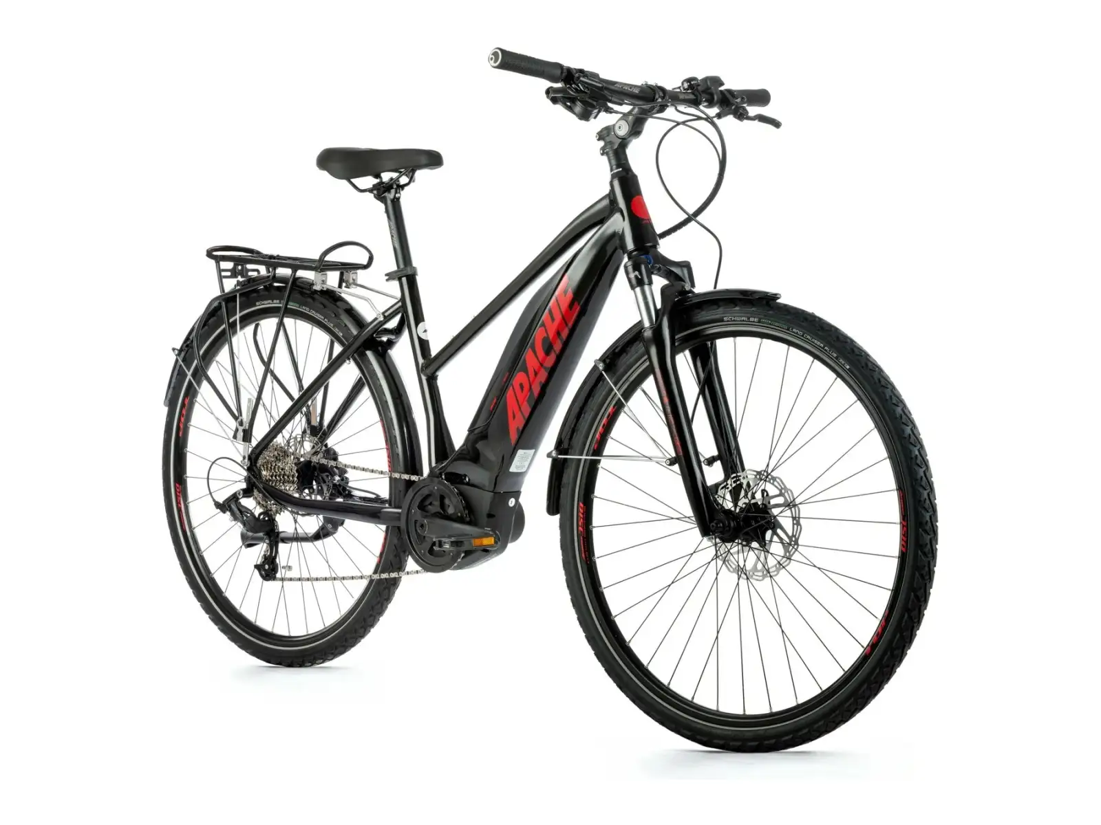 Apache Matta 3 Tour Damen E-Crossbike (Bosch) Schwarz