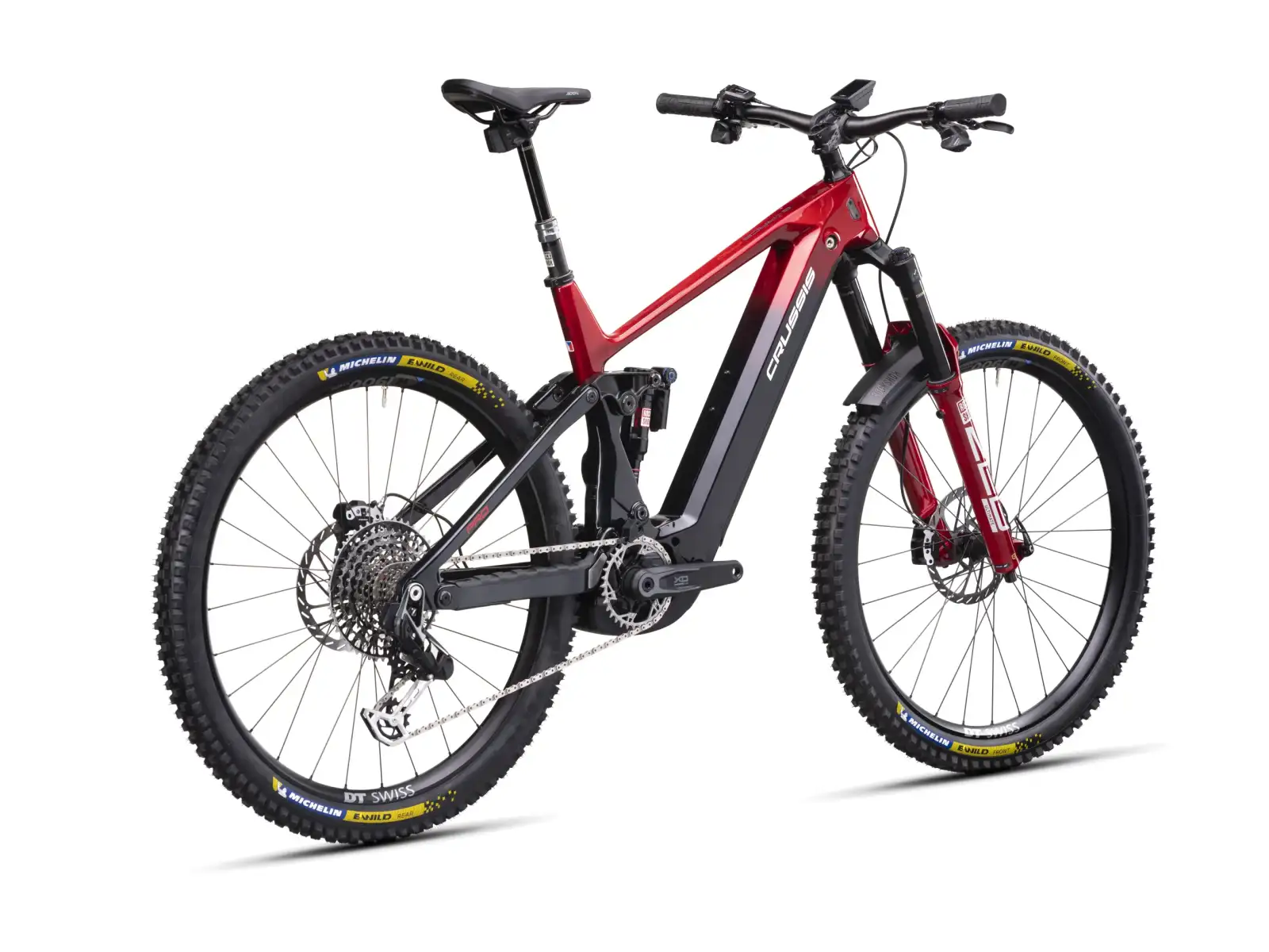 Crussis e-RACE PRO (750 Wh) vollgefedertes Elektrofahrrad