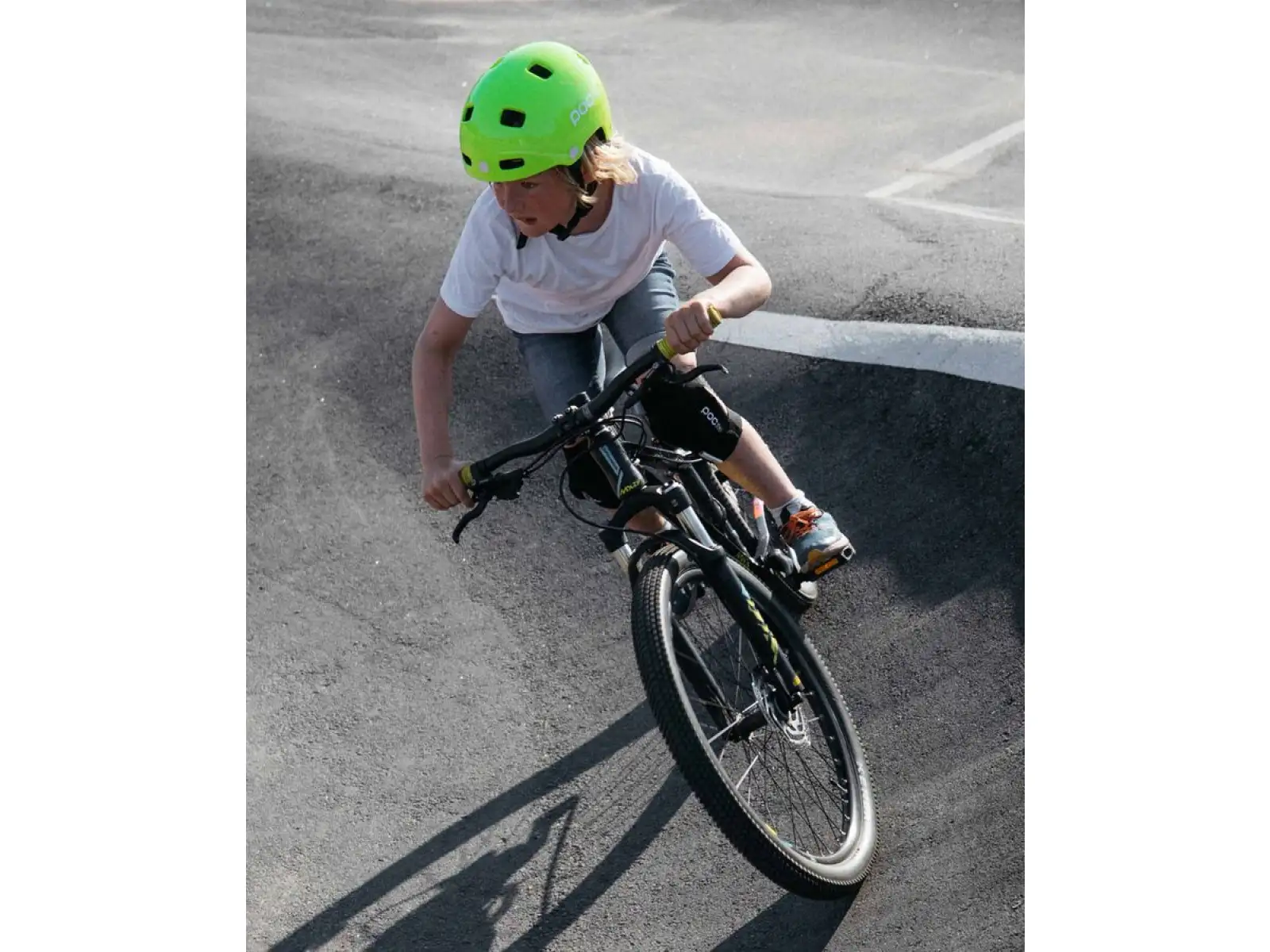 POC POCito Crane MIPS Kinderhelm Fluorescent Yellow/Green