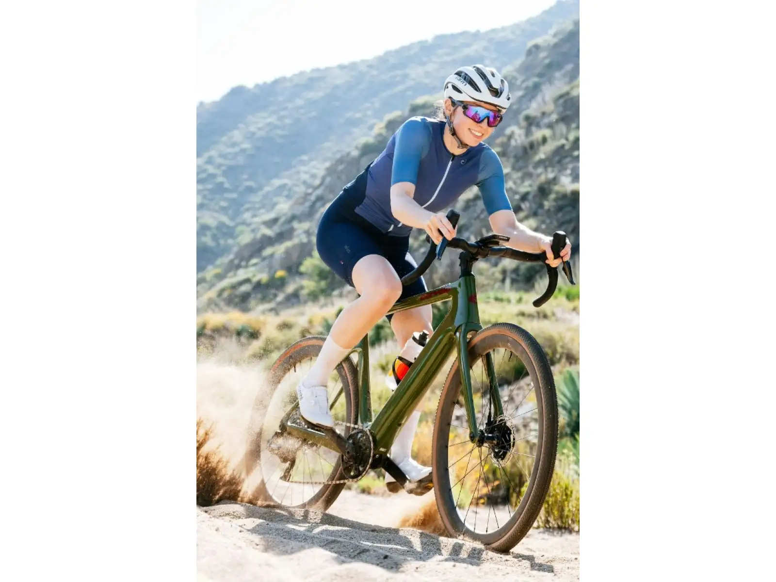 Elektrofahrrad Cervélo Rouvida Force XPLR AXS Expedition Green
