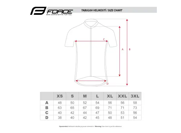 Force Team Pro Unisex Kurzarmtrikot schwarz/grau