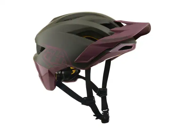 Troy Lee Designs Flowline MIPS Helm Point Caper/Prune