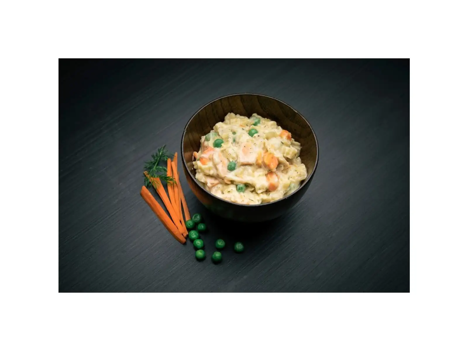 Real Turmat dehydriertes Mahlzeit Lachs mit Teigwaren in Sahnesoße