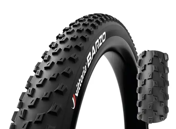 Vittoria Barzo TNT 27,5" MTB Reifen mit Kevlar in Schwarz.
