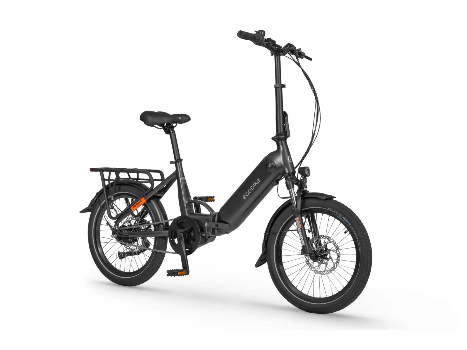 Ecobike Rhino Cruise 504 Wh black faltendes Elektrofahrrad