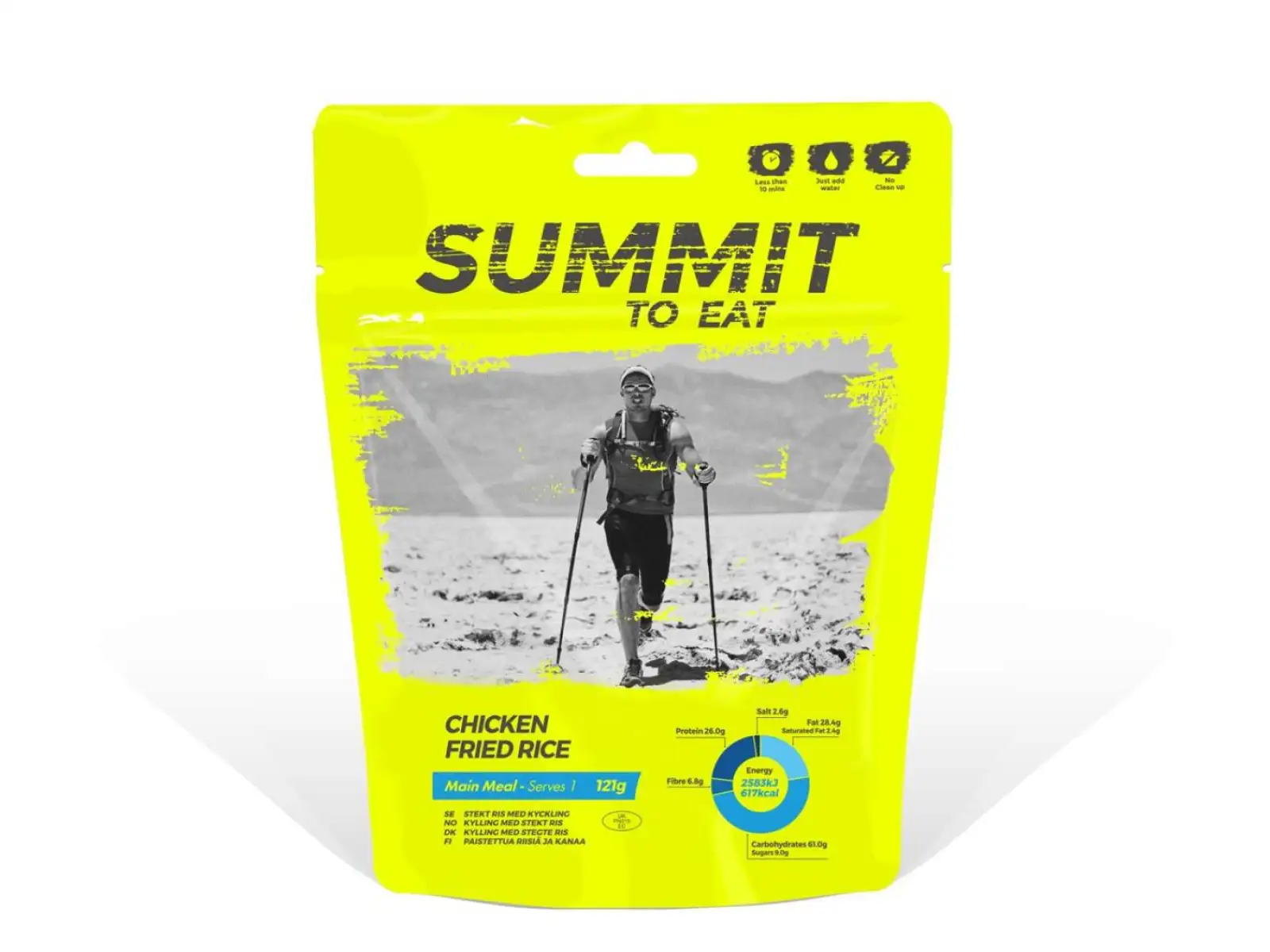 Summit To Eat dehydriertes Essen Gebratener Reis mit Hühnchen und Teriyaki-Sauce 202 g