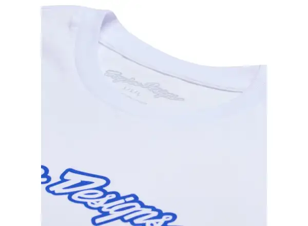 Troy Lee Designs Signature T-Shirt Kurzarm White