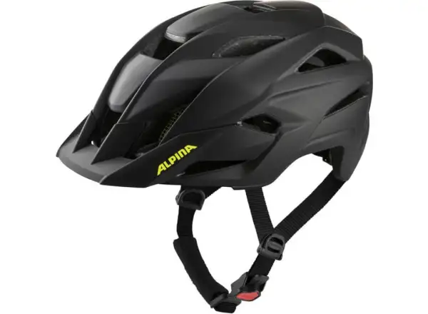 Alpina Stan Mips Helm Matt Black/Neon Yellow