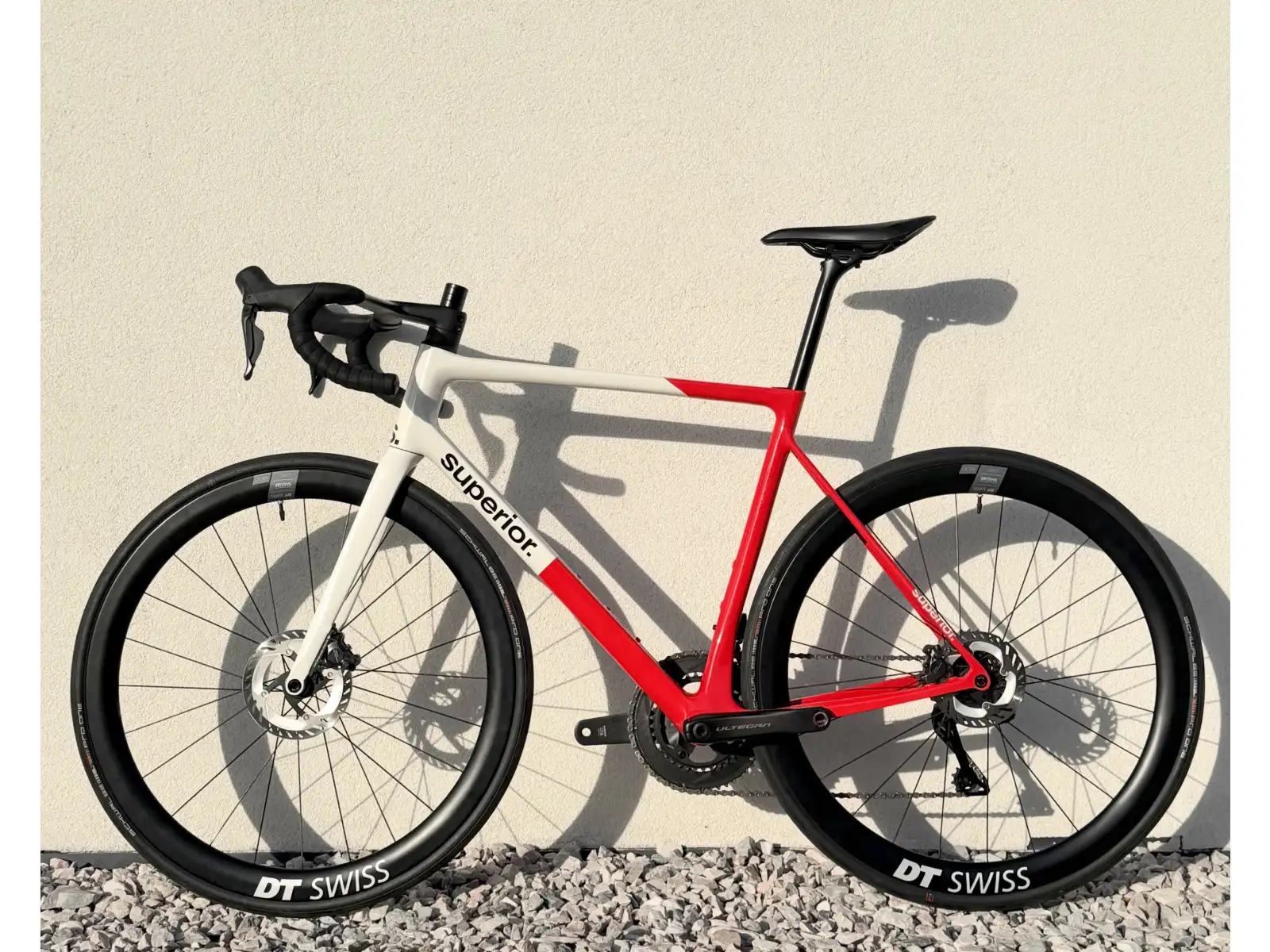 Superior RR 9.8 Fahrrad Rennrad Gloss Red / White GEPRÜFT