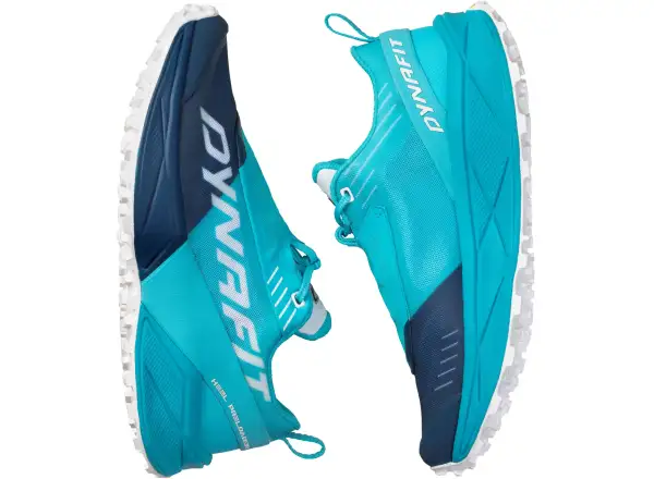 Dynafit Ultra 100 W Damen-Laufschuhe Poseidon/Super Mint.