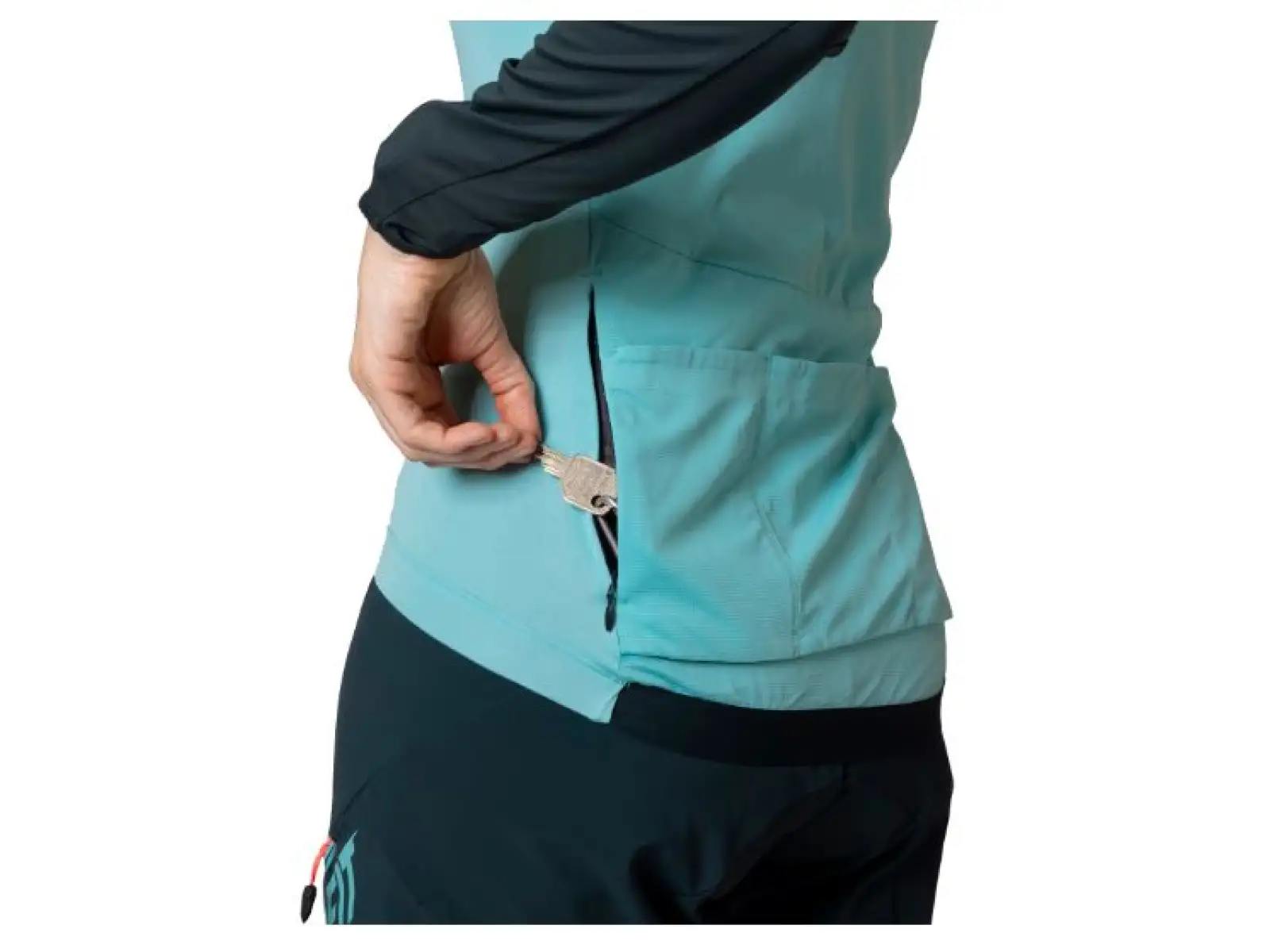 Dynafit Ride Light Damen Langarmshirt Marineblau/Heidelbeer