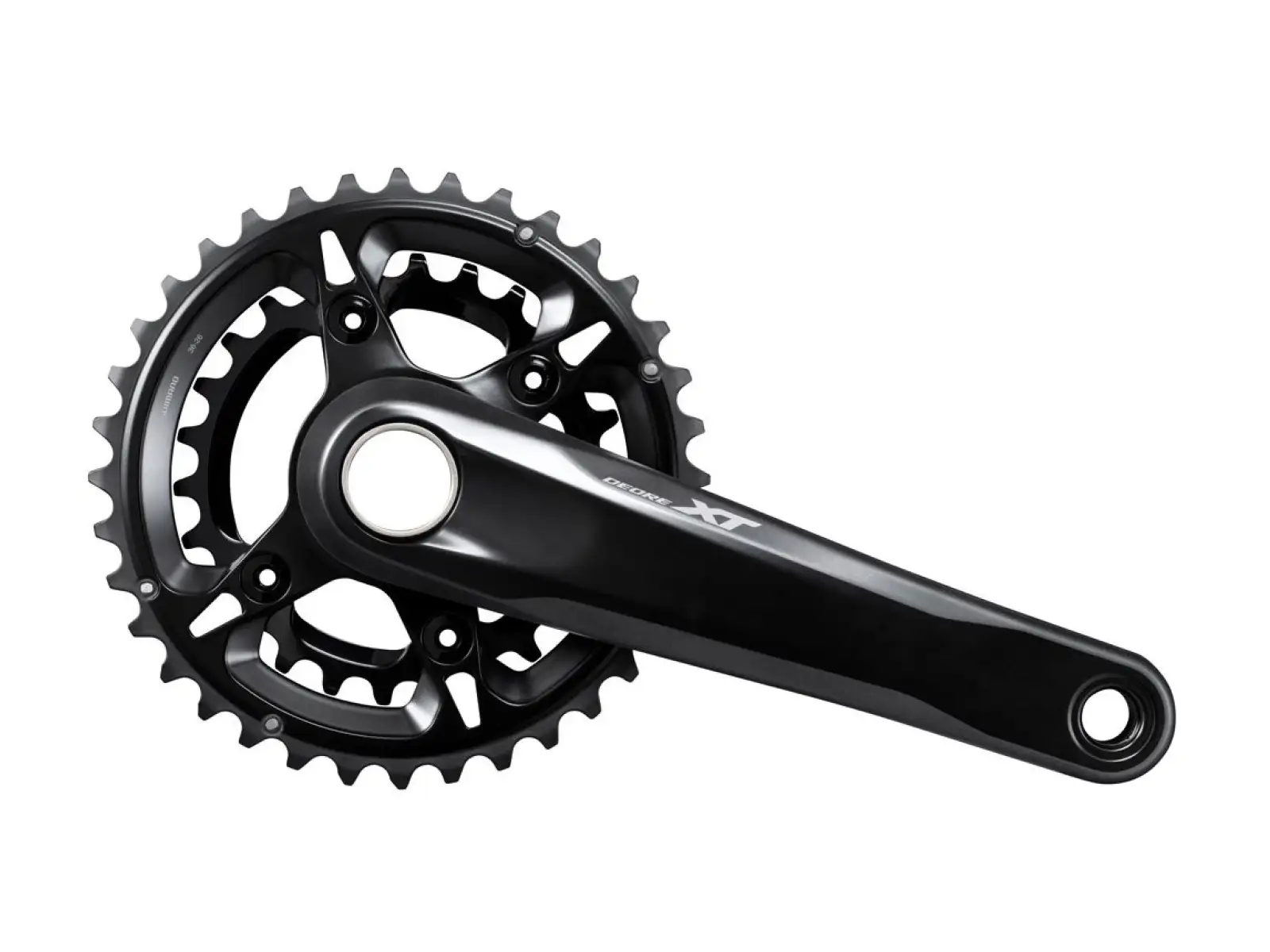 Shimano Deore XT FC-M8100-2 Kurbeln 2×12-fach 36/26 Zähne