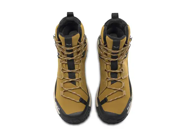Salewa Puez Winter Mid PTX Herrenschuhe Golden Brown / Schwarz