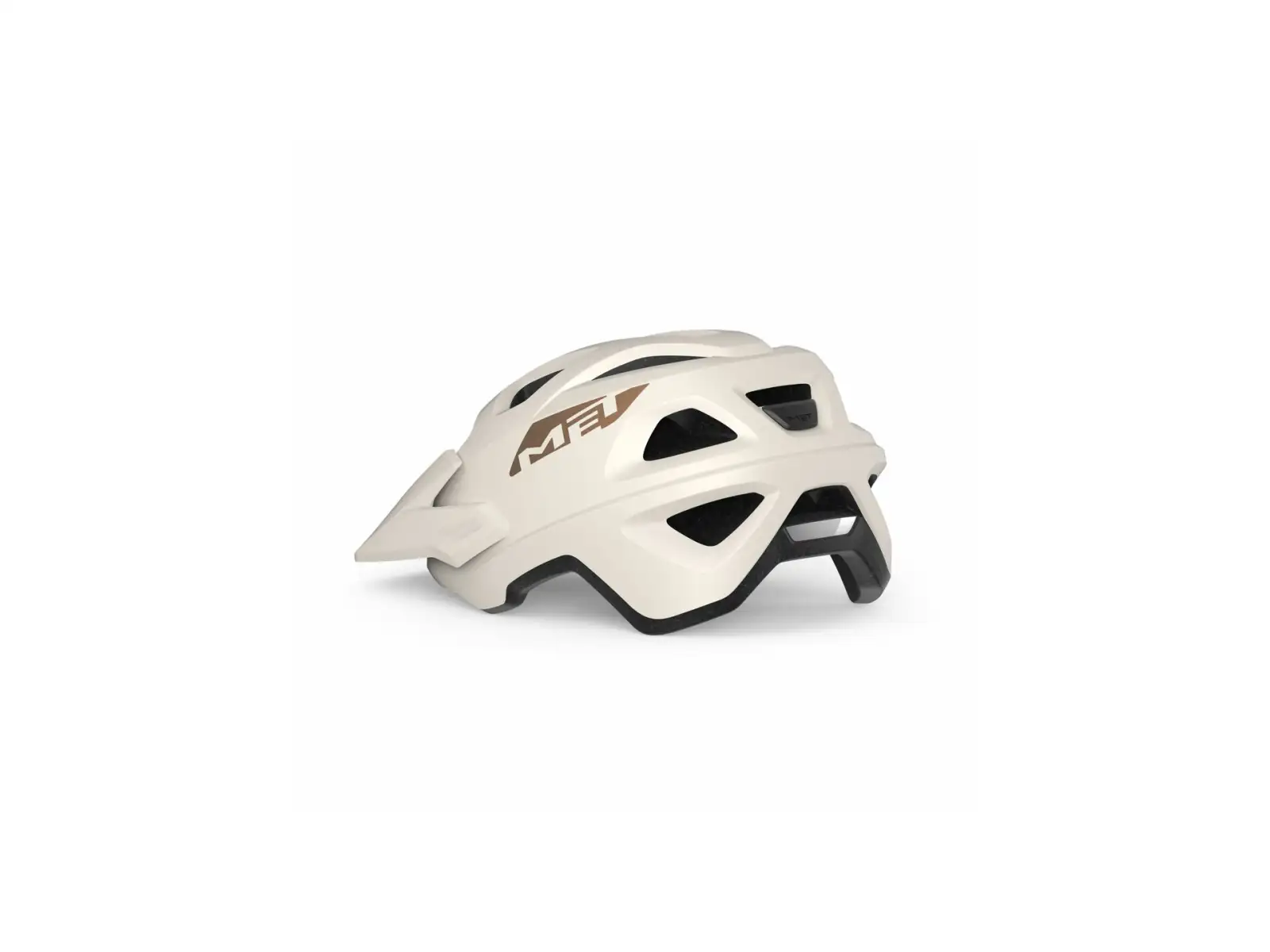 MET Echo Fahrradhelm Off White-Bronze