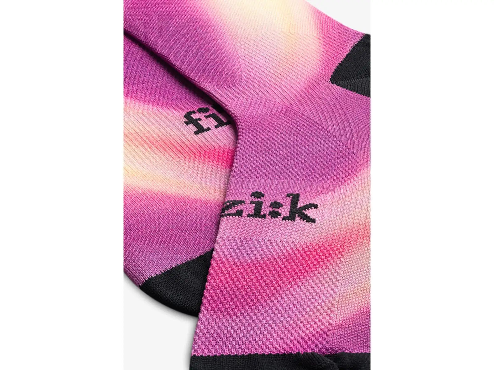 Fizik Faded Fahrradsocken violett/gelb