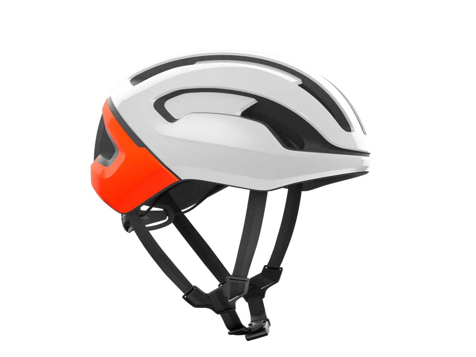 POC Omne Air MIPS Helm White/Fluorescent Orange